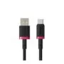 Baseus Dura Series USB-A to USB-C Braided Cable 1.0m Black+Red