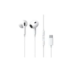 Baseus Earphones - CZ17 - Wired Type C Encok White