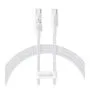 Baseus Gem Series USB-C to USB-C Cable 100W 2.0m White