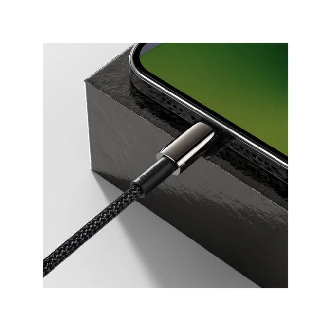Baseus Gold Type-C to Lightning - PD 20W 2m Black — image 8