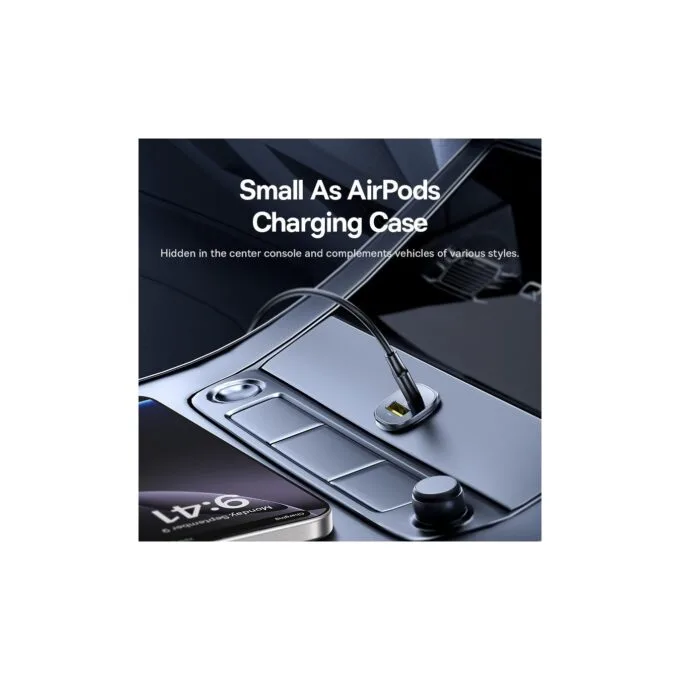 Baseus GoTrip Car Charger - DP1 - 30W U+C Cosmic Black — image 8