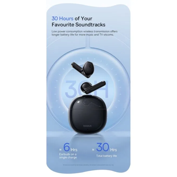 Baseus Headphones In Ear TWS - Bowie E13 - Galaxy Black — image 4