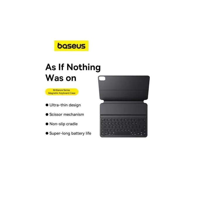Baseus IT Bluetooth Keyboard with Magnetic Case iPad 12.9'' - Black — image 7