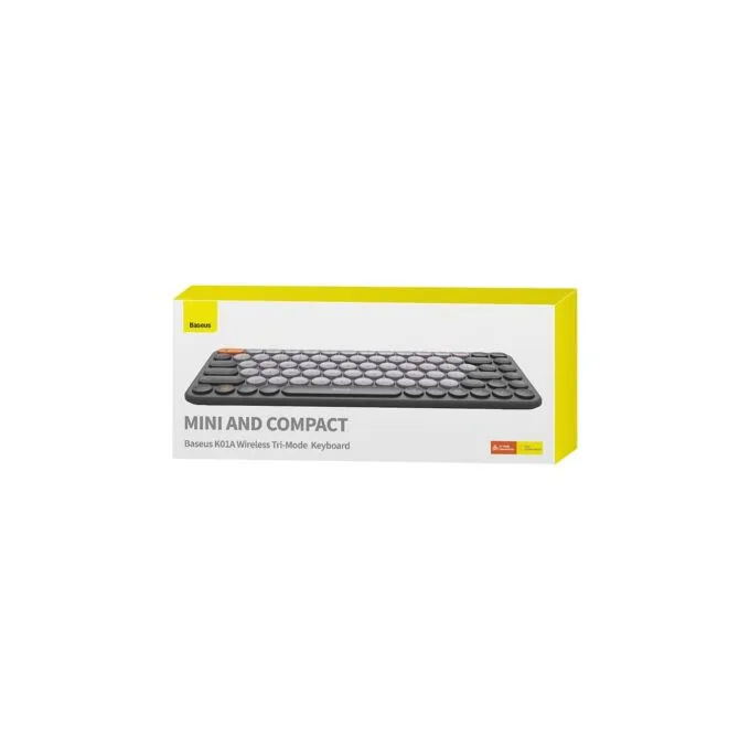 Baseus K01A Wireless Tri-Mode Keyboard 84-Key Gray — image 9