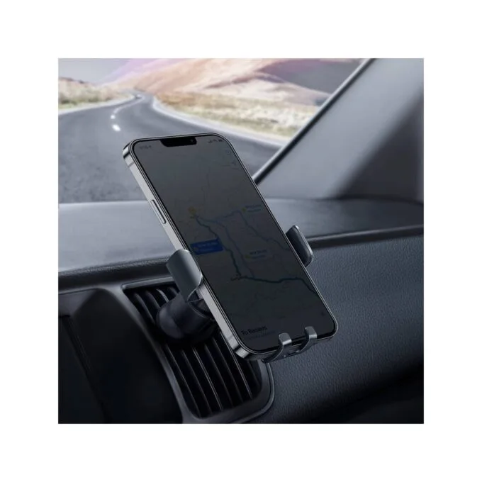 Baseus Metal Age Gravity Car Mount Air Vent Black — image 5