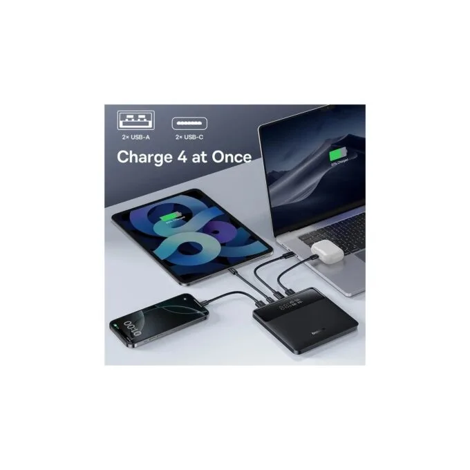 Baseus Powerbank 100W 20000mAh Display - BLADE H1 Lite - Black — image 5