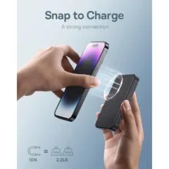 Baseus Powerbank - 20W 5000mAh Magnetic Wireless Black
