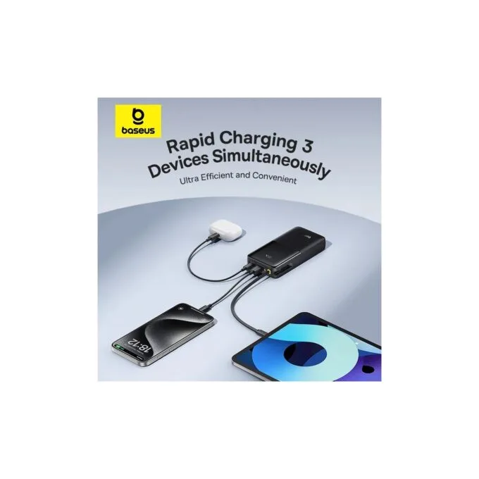 Baseus Powerbank - Bipow 2 - 20W 10000mAh Black — image 5