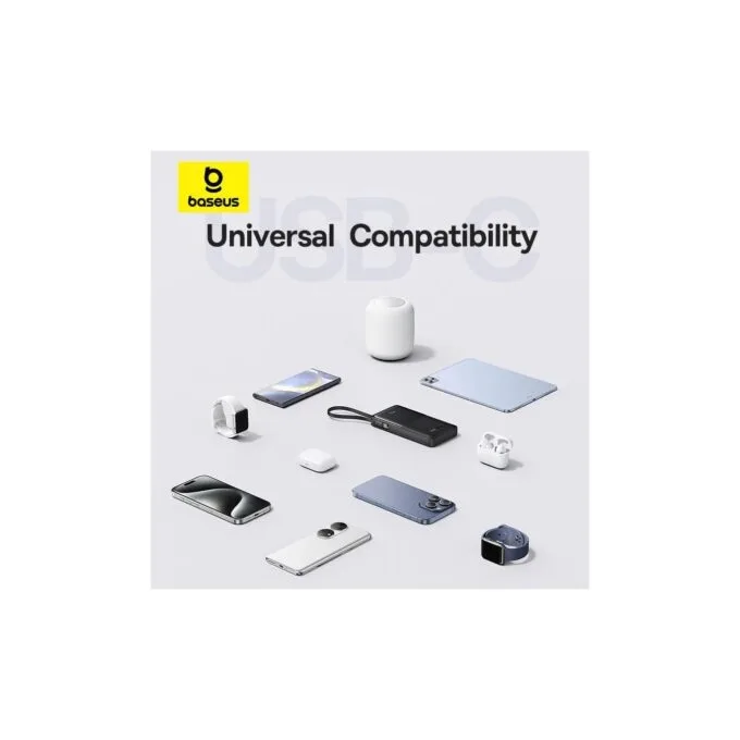 Baseus Powerbank - Bipow 2 - 20W 10000mAh Black — image 7