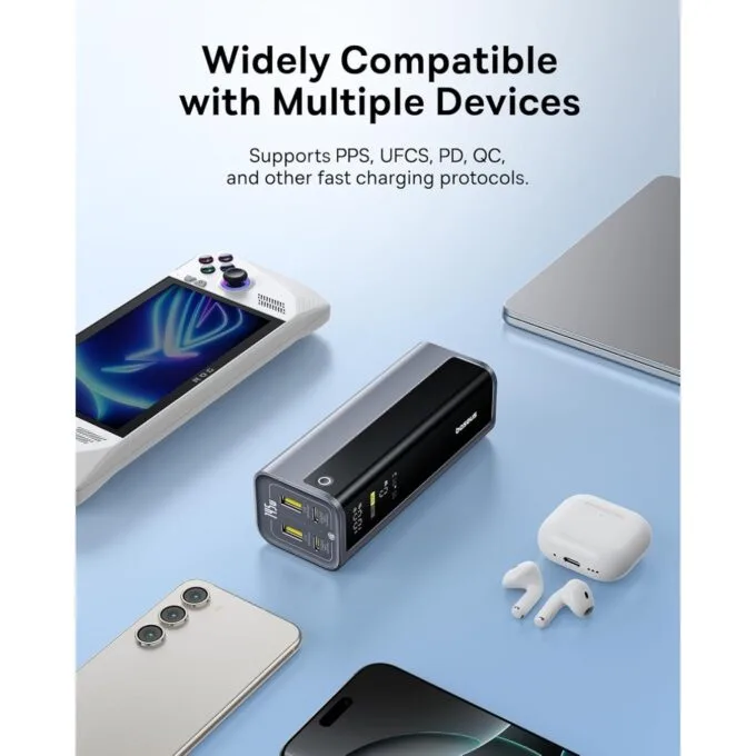 Baseus Powerbank - GP12 - 145W 20800mAh + Display EnerGeek — image 3