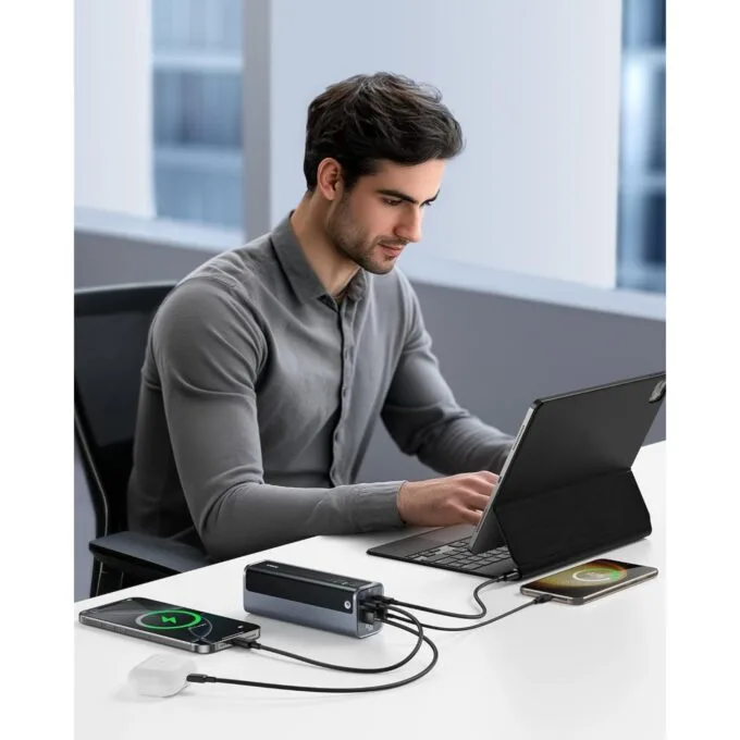 Baseus Powerbank - GP12 - 145W 20800mAh + Display EnerGeek — image 4