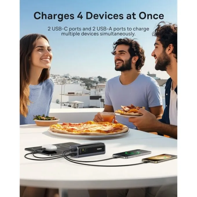 Baseus Powerbank - GP12 - 145W 20800mAh + Display EnerGeek — image 8