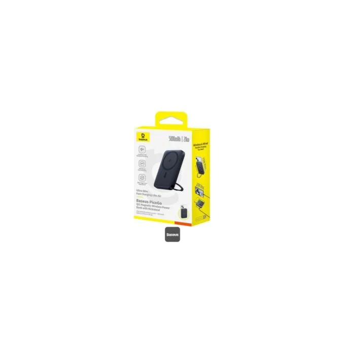 Baseus Powerbank - PicoGo - Wireless 20W 5000mAh 15W Qi2+Stand — image 8