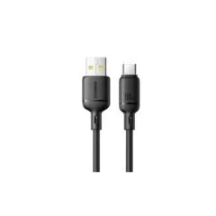 Baseus Silky Series USB-C to USB-A 1.0m 100W Cable - Black