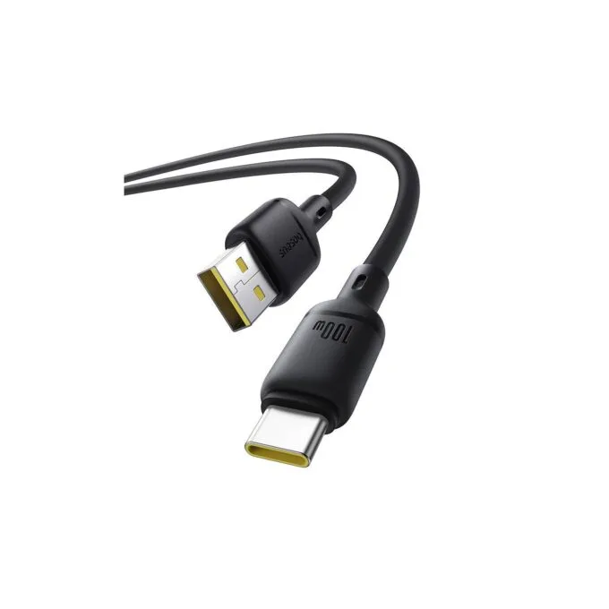 Baseus Silky Series USB-C to USB-A 1.0m 100W Cable - Black — image 4