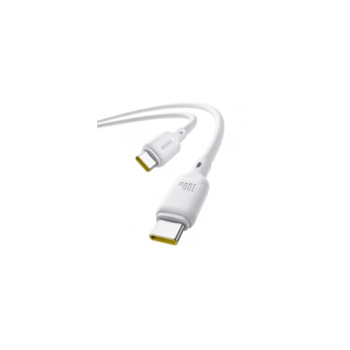 Baseus Silky Series USB-C to USB-C 1.0m 100W White — image 2
