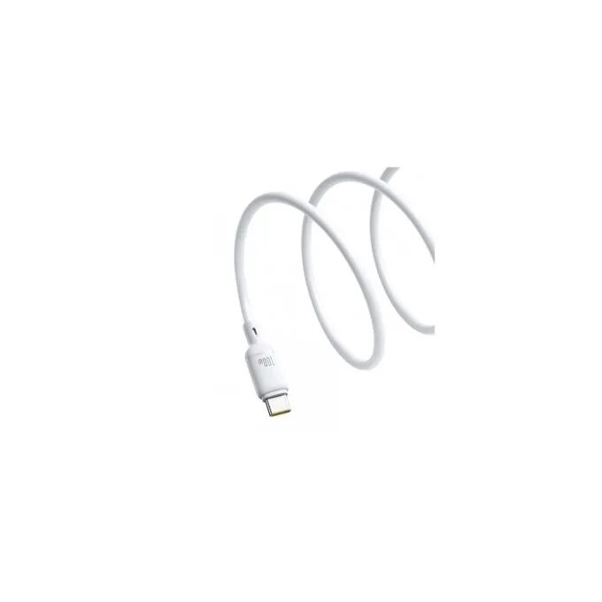 Baseus Silky Series USB-C to USB-C 1.0m 100W White — image 3