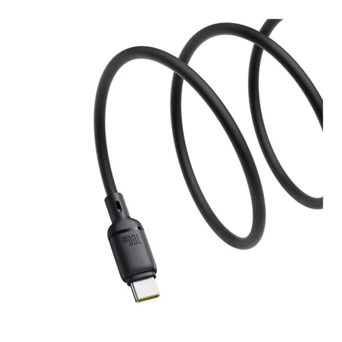 Baseus Silky Series USB-C to USB-C 2m 100W Cable - Black — image 2