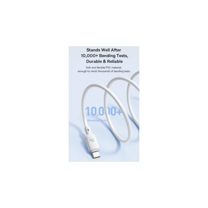 Baseus Silky Series USB-C to USB-C 2m 100W Cable - Black — image 4