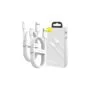 Baseus Simple Wisdom MicroUSB to USB-A 1.5m White 2PC