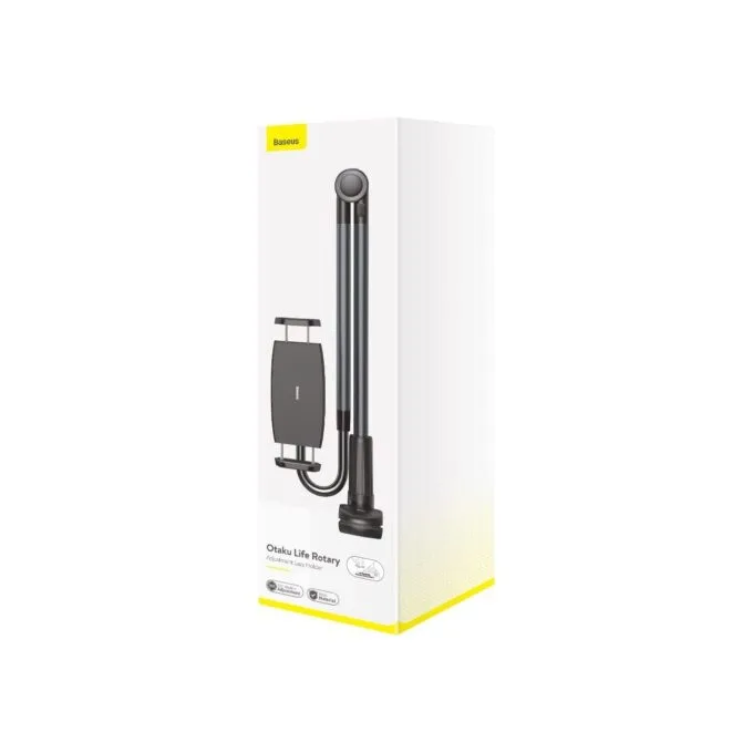 Baseus Stand Tablet with Clamp Rotary Adjustment Grey - Clamp Rotary Adjustment Grey — image 7