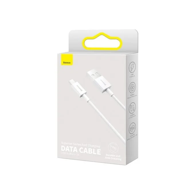 Baseus Superior Series USB to Micro 2A 1m White — image 3