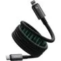 Baseus Tungsten Gold Magnetic Charging Cable Type-C to iP - Tungsten Gold, Magnetic, Type-C to iP
