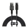 Baseus Tungsten Gold USB-C to USB-A 100W 2m Cable Black