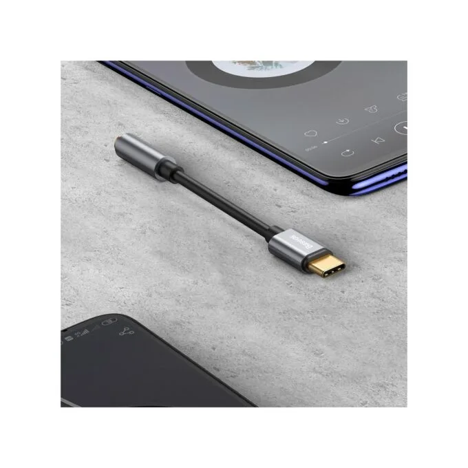 Baseus Type-C Male to 3.5mm Female Adapter - L54 - Blue — image 4