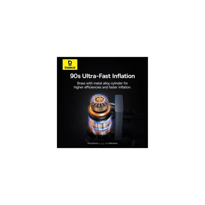 Baseus VA Motorcycle Bicycle Scooter Primetrip Series Air Inflator - Air Inflator — image 3