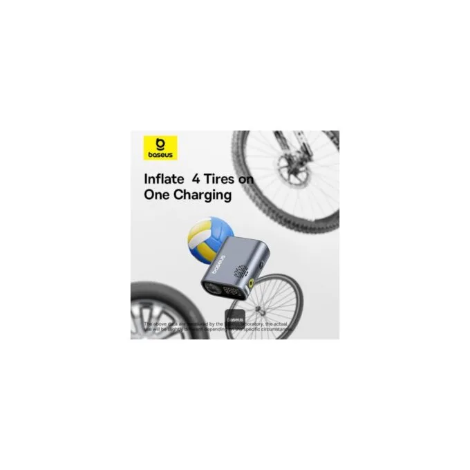 Baseus VA Motorcycle Bicycle Scooter Primetrip Series Air Inflator - Air Inflator — image 4
