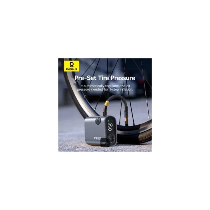 Baseus VA Motorcycle Bicycle Scooter Primetrip Series Air Inflator - Air Inflator — image 5