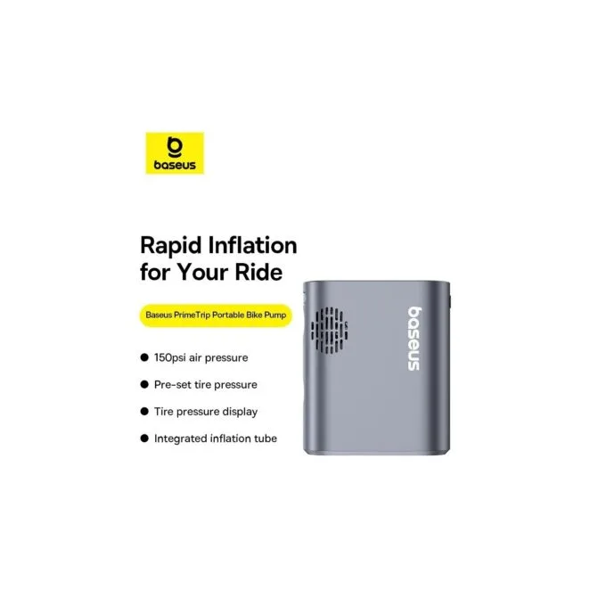 Baseus VA Motorcycle Bicycle Scooter Primetrip Series Air Inflator - Air Inflator — image 8