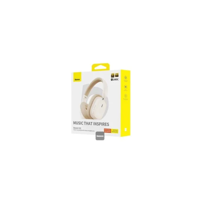 Baseus Wireless Headphones Over Ear ANC Bowie - H1i - White — image 11