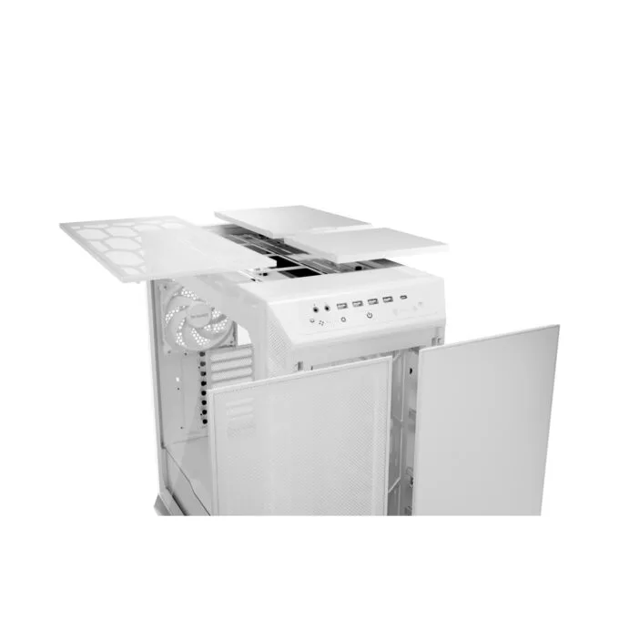be quiet! Dark Base Pro 901 - Full-Tower PC Case (White) - E-ATX/ATX Support, Tempered Glass, 495mm GPU Clearance - BQ350 — image 2