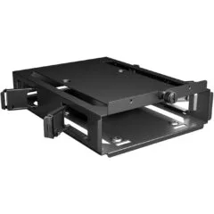 be quiet! HDD Cage 2 - Universal 2.5/3.5" Drive Cage - Black, 2-Bay