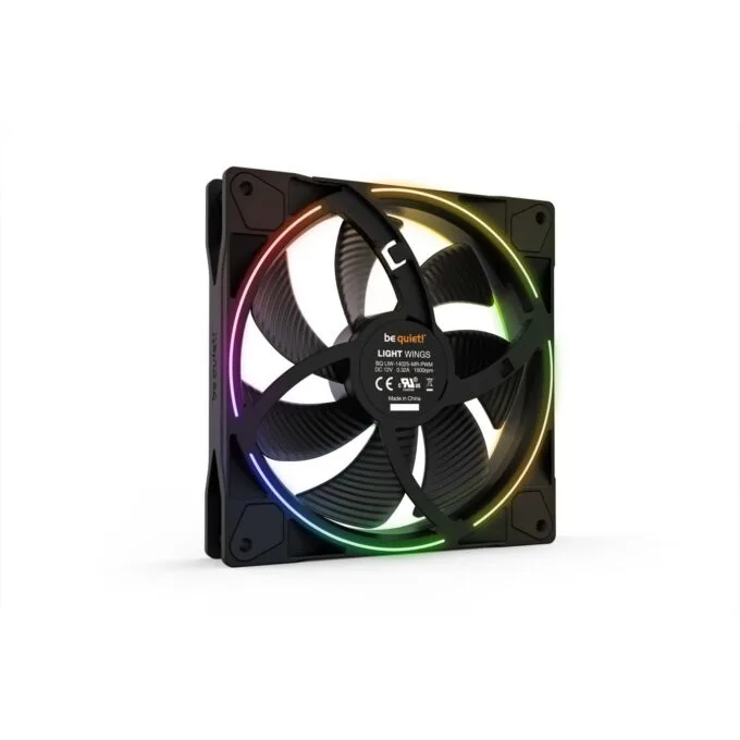 be quiet! LIGHT WINGS 140mm PWM ARGB Triple-Pack — image 4