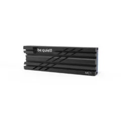 Be Quiet MC1 M.2 SSD Cooler - Black, Fanless Heatsink for M.2 2280