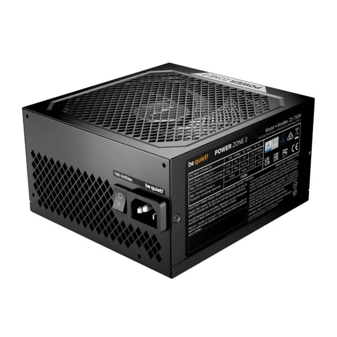 Be Quiet! Power Zone 2 BP006EU 750W 80 PLUS Platinum Fully-Modular ATX 3.1 PSU, Black — image 3