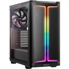 be quiet! Pure Base 501 DX Mid Tower PC Case - Black ATX/mATX/Mini-ITX USB-C 3x140mm