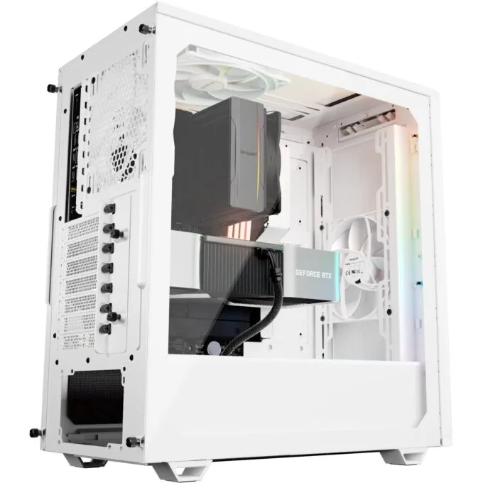 be quiet! Pure Base 501 DX White Mid-Tower ATX PC Case — image 6
