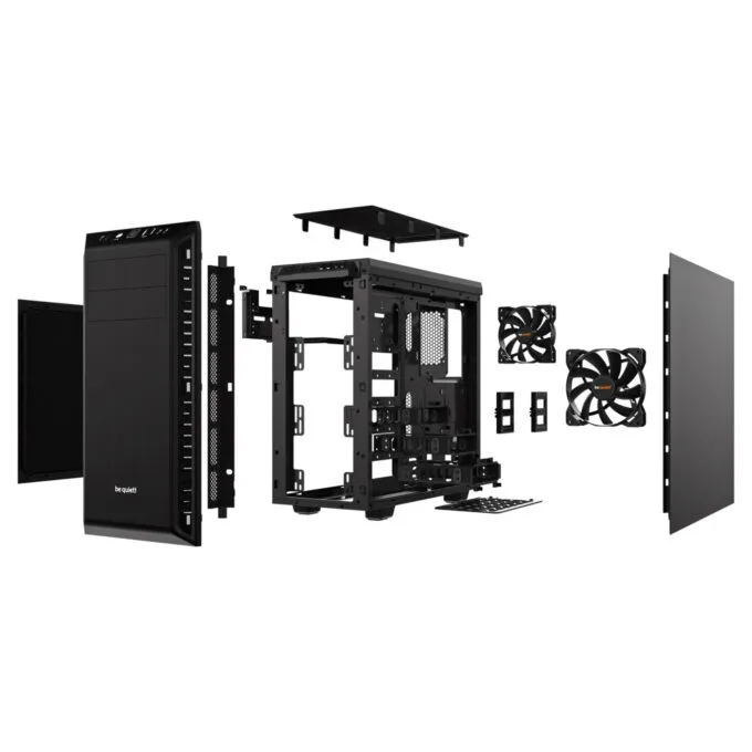 be quiet! Pure Base 600 Mid Tower PC Case - Black — image 5