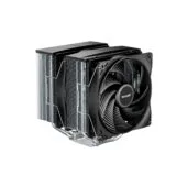 be quiet! Pure Rock Pro 3 BK041 - CPU Air Cooler, Dual 120mm Pure Wings 3 PWM Fans, Silver Aluminium, 250W TDP