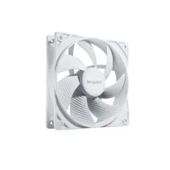 be quiet! Pure Wings 3 120mm White - BL110 - PWM Case Fan, 1600 RPM, Quiet Rifle Bearing