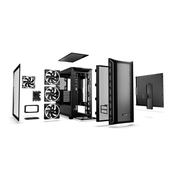 be quiet! Shadow Base 800 FX Mid Tower PC Case Black ARGB Fans E-ATX USB-C — image 4