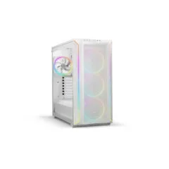 be quiet! Shadow Base 800 FX White Mid Tower Case, Tempered Glass, 4x RGB Fans