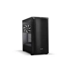 be quiet! Shadow Base 800 Mid-Tower PC Case - Black, Tempered Glass, E-ATX Support, USB-C