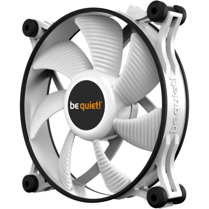 be quiet! Shadow Wings 2 120mm White Case Fan - 1100 RPM, 15.7 dB, 3-pin — image 2