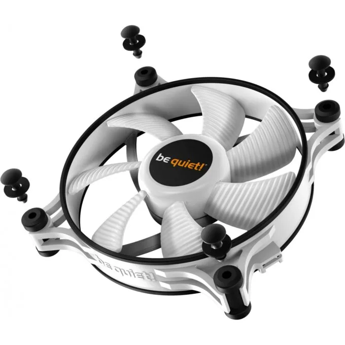 be quiet! Shadow Wings 2 120mm White Case Fan - 1100 RPM, 15.7 dB, 3-pin — image 4