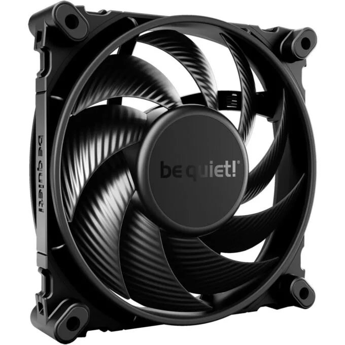 be quiet! Silent Wings 4 120 mm - Black, 3-pin 12V Fan, 82.7 m³/h Airflow, 18.9 dB — image 1